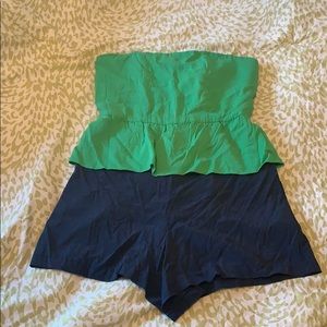 Alice + Olivia Strapless Romper